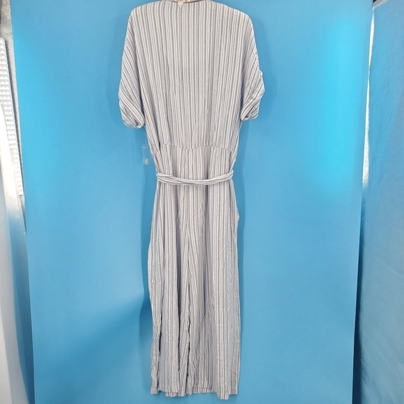 Violet Weekend New blue striped jumpsuit Medium - Picture 4 of 16